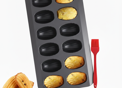 Madeleine Bakvorm met 12 Schelpvormpjes