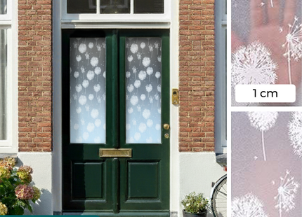 Isolerende & Zonwerende Statische Raamfolie HR++ - Anti Inkijk - Paardenpol