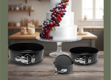 16-delig Ronde Springvorm Set