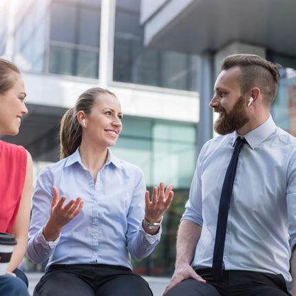 Vertaalcomputer - AI Vertaal apparaat met spraak - Draadloze Oordopjes met Vertaalfunctie - Environmental Noice Cancelling - Bluetooth 5.0 - Vertaler voor 127 Talen