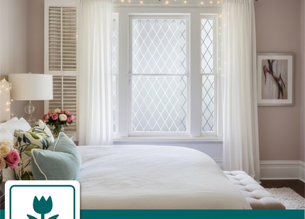 Isolerende & Zonwerende Statische Raamfolie HR++ - Anti Inkijk - Ruit