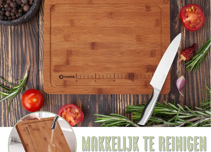 Bamboe Snijplankenset met Houder