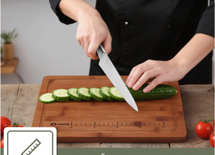 Bamboe Snijplankenset met Houder