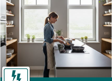 Isolerende & Zonwerende Statische Raamfolie HR++ - Anti Inkijk - Strepen