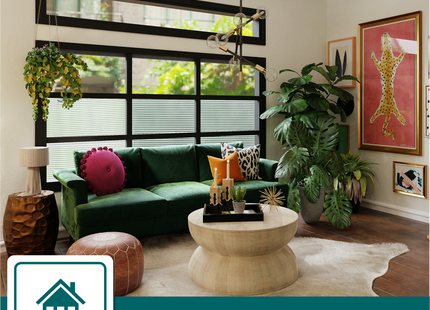 Isolerende & Zonwerende Statische Raamfolie HR++ - Anti Inkijk - Lamellen