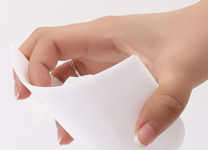 Deegschraper - kunstof (rond)