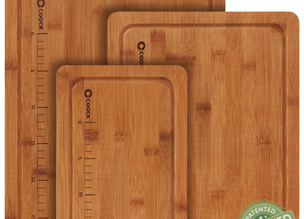 Bamboe Snijplankenset met Houder