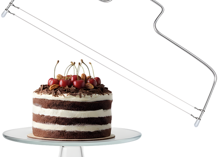 Taartsnijder met twee draden