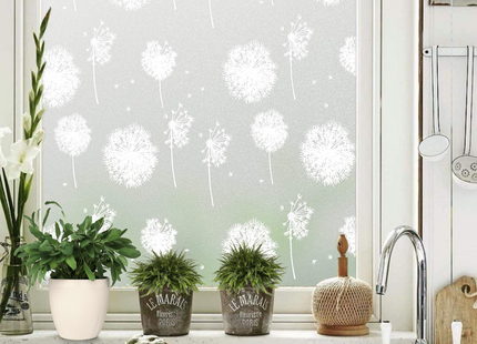 Isolerende & Zonwerende Statische Raamfolie HR++ - Anti Inkijk - Paardenpol