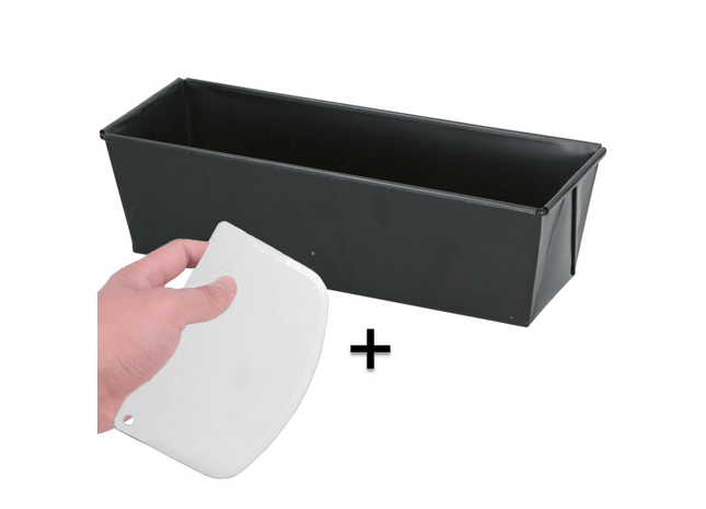 Cakeblik met Antiaanbaklaag - Cakevorm - Incl. Deegschraper & E-Book