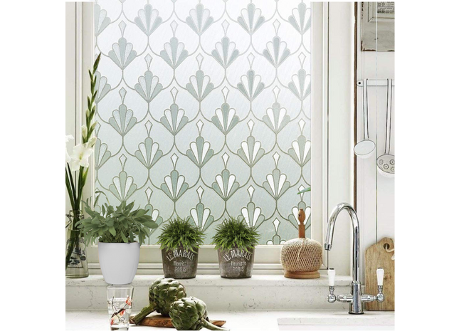 Isolierende und sonnenbeständige statische Fensterfolie HR++ - Blendschutz - Retro 