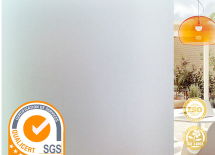 Isolerende & Zonwerende Statische Raamfolie - Anti Inkijk - Matglas