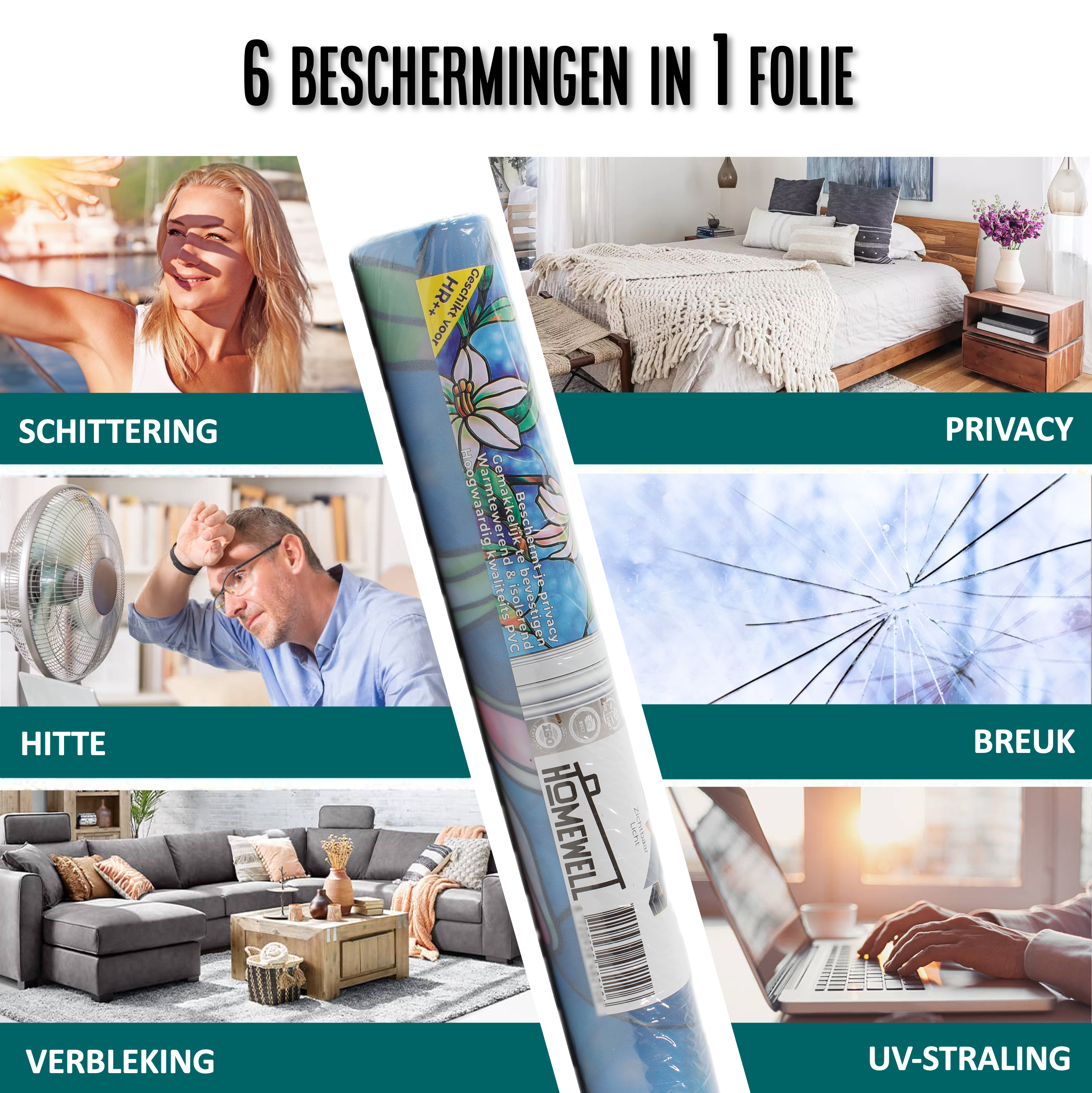Raamfolie 2880 Patifix statisch hechtend Raamfolie 2880 Patifix statisch hechtend