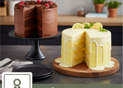 Taartsnijder met twee draden