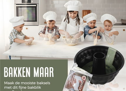 Tulband taartvorm - 23 cm Diameter