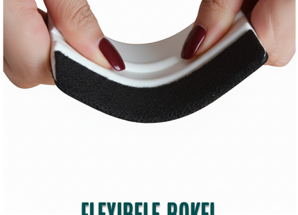 Rakel met vilt en folie mes