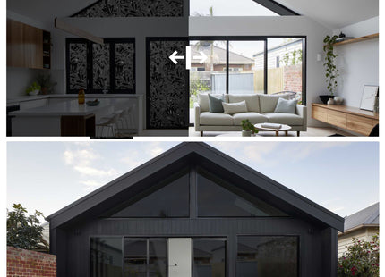 Isolerende & Zonwerende Verduisteringsfolie - Blackout Raamfolie Bloemen