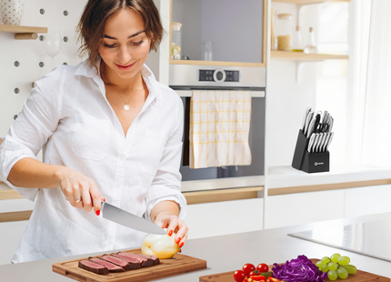 Bamboe Snijplankenset met Houder