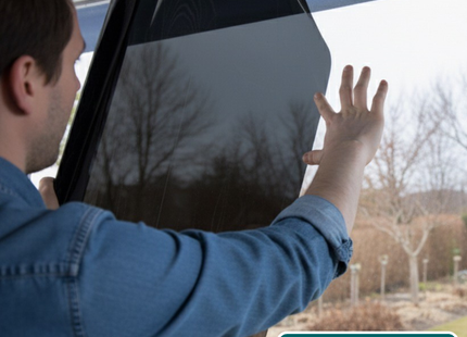 Isolerende & Zonwerende Zelfklevende HR+ HR++ of HR+++ Raamfolie - Tint 39%