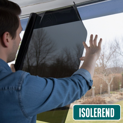 Isolerende & Zonwerende Zelfklevende HR+ HR++ of HR+++ Raamfolie - Tint 39%