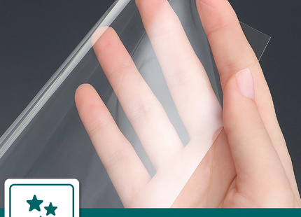 Zelfklevende Veiligheidsfolie - Anti-Inbraak Raamfolie - Beschermfolie HR++