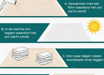 Tafelbeschermer Transparant Glashelder - Doorzichtig Tafelzeil - Anti Slip en Hittebestendig - 2,2 mm