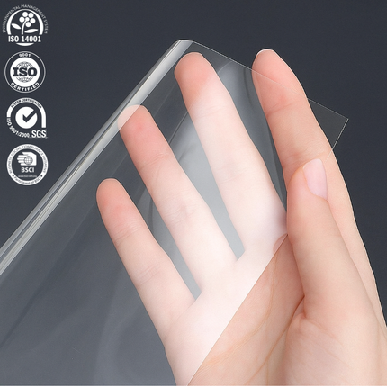 Isolerende & Zonwerende Statische Anti-UV Raamfolie HR++ Transparant