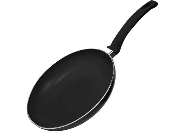 Koekenpan Inductie - 1500ml - Speciale Anti-Aanbak Coating - Koekenpannen met Ergonomische Koudgrepen - Gerecycled Aluminium - Zwart