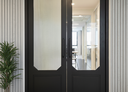 Isolerende & Zonwerende Statische Raamfolie HR++ - Anti Inkijk - Lamellen