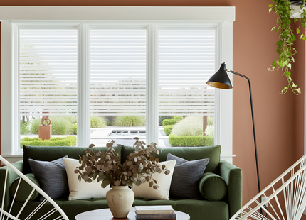 Isolerende & Zonwerende Statische Raamfolie HR++ - Anti Inkijk - Strepen