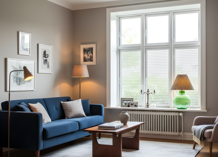 Isolerende & Zonwerende Statische Raamfolie HR++ - Anti Inkijk - Strepen